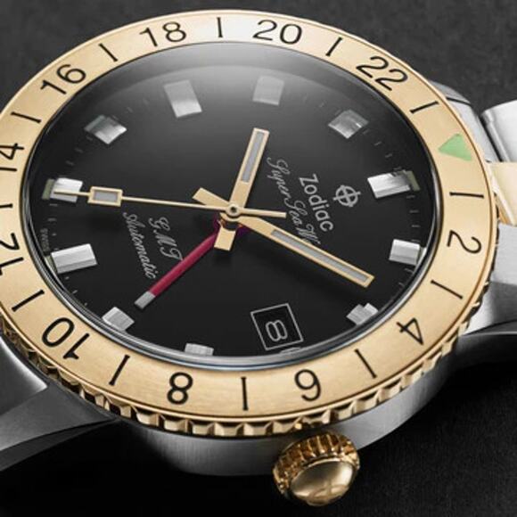 Zodiac Super Sea Wolf GMT ZO9406 - Picture 12 of 13